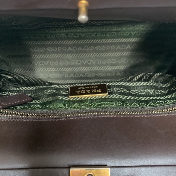 ❤️❤️SOLD❤️❤️Prada bauleto python leather vintage handbag - Picture 12 of 12